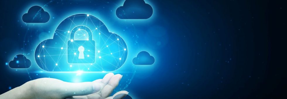 A secure cloud storage system for businesses with robust cloud security measures.