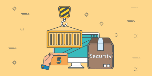 container Security deployment with Kubernetes architecture and traffic flow