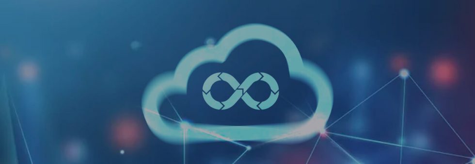 Visual representation of a DevOps toolchain with interconnected software tools