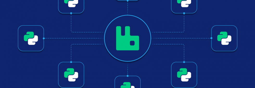 Architecture diagram showing containerized microservices running on Kubernetes